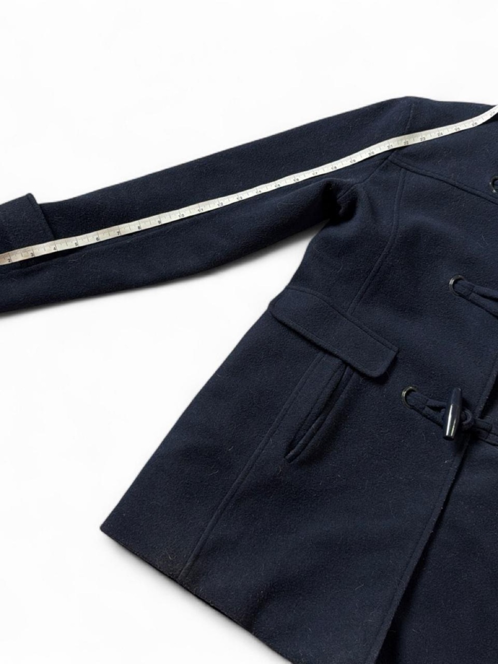 Pendleton Navy Wool toggle coat - Picture 6 of 9